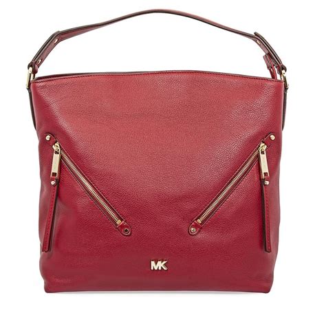 MICHAEL Michael Kors Evie Pebble Leather Shoulder Bag 